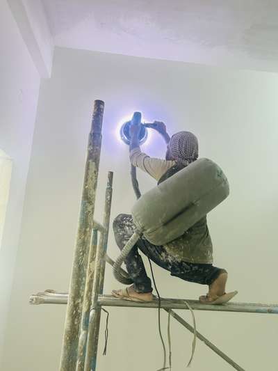 Drywall sanding is the final, crucial step to ensure smooth, seamless walls and ceilings before painting 
 #Drywallsanding