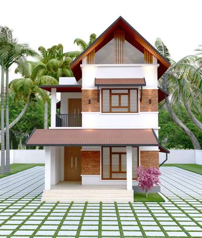 #KeralaStyleHouse #keralastyle #keralatraditionalmural #keralatraditionalmural #kerala_architecture #HouseDesigns #ContemporaryHouse