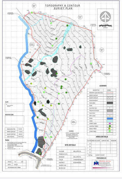 Hill view resort # pulloorampara
contour survey