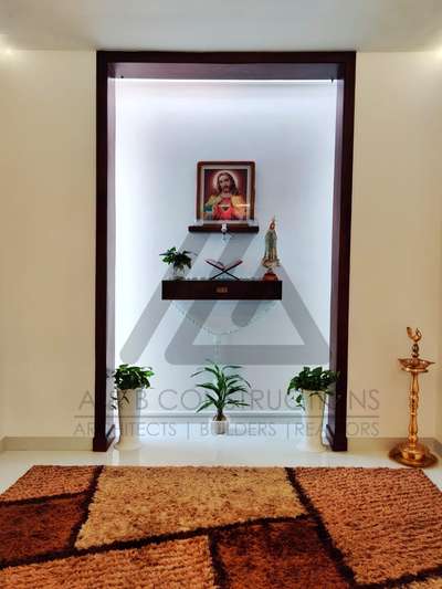 Prayer Area for Thomaskutty Residence at Tripunithura