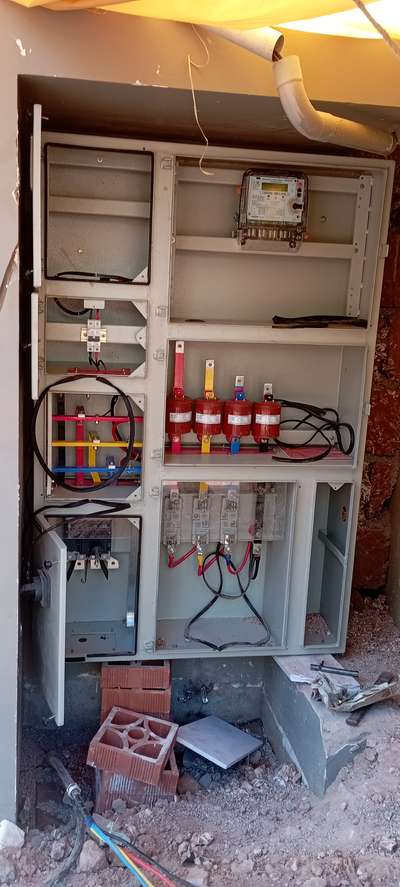 #solar meter box 25kw work in progress