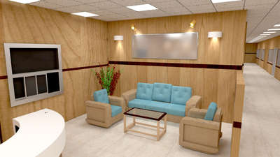 reception area design by me #