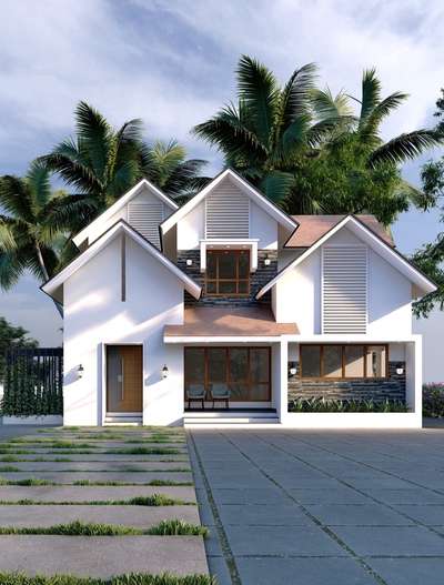 Tropical house design 🏡  ##interiordesign #exteriordesign #keralahomes #mumbaihomes #maharashtrahomes #kerala #keralahomeplanners #keralahomedesign #delhihomes #architecture #homedesign #kerala
#keralahouse
#keralahousedesign #residence #residencedesign #koloapp #keralagram #keralagodsowncountry #homedesign #keralahomeplanners
#keralahomedesign #homedecor #home #instagood #render #rendering#tropical