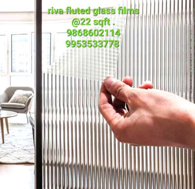 #flutedglass 
 #Flutedglassfilms 
 #suncontrollglassfilm