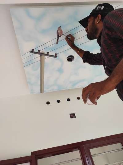 Ceiling 3D wall painting