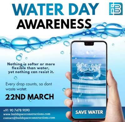 Water is the one substance from which the earth can conceal nothing, it sucks out its innermost secrets and brings them to our very lips.

Thousands Have Lived Without Love, Not One Without Water. 

📞 M: +91 90 7478 9090
📧 E: contact@buildspaceconstructions.com
🌐 W: www.buildspaceconstructions.com

Discover the joy of living in a home that is truly yours with BUILDSPACE Constructions. 🏡✨

#Construction #Building #Architecture #Contractor #HomeConstruction #Renovation #HomeImprovement #ConstructionLife #ConstructionIndustry #BuildItBetter #ConstructionCompany #BuildingMaterials #ConstructionProject #ConstructionWork #ConstructionManagement #ConstructionSite #ConstructionCrew #ConstructionWorkers #ConstructionUpdates #ConstructionServices #ConstructionInspiration #ConstructionDesign #ConstructionTechnology #ConstructionProgress #ConstructionGoals #constructiontips