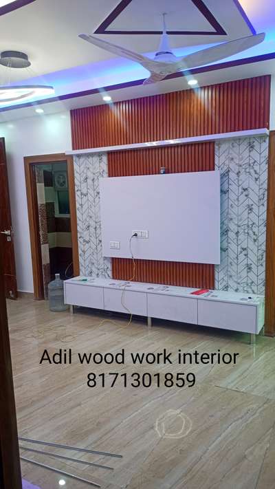 Wood work  # Tv panal