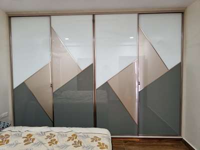 Saint Gobain modular wardrobeshutters
#modularwardrobe #ModularKitchen #furnitures #GlassDoors #glasspaneling