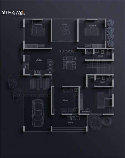 Your dream home, within reach! Our 3BHK budget home floor plan makes luxury living affordable.