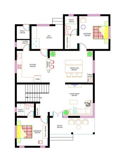 #HouseDesigns  #FloorPlans  #interiorfitouts #NorthFacingPlan  #beautifulhouse  #ContemporaryDesigns  #2BHKHouse  #Architectural&Interior