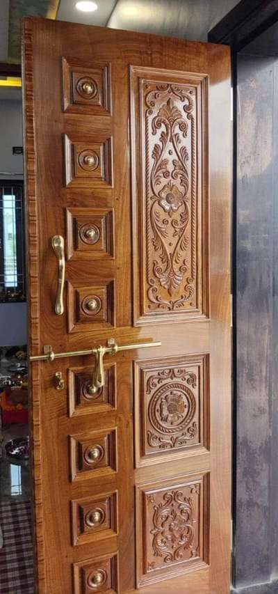 wooden door #DoubleDoor  #FoldingDoors  #Designs  #Plywood  #WoodenWindows