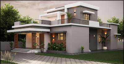 Contemporary budget homes #budgethomes #ContemporaryHouse #keralahomeplans #KeralaStyleHouse #Palakkad