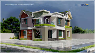 2155 sqft #ContemporaryHouse  #40LakhHouse