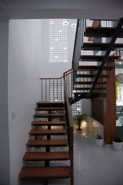 metal stair case