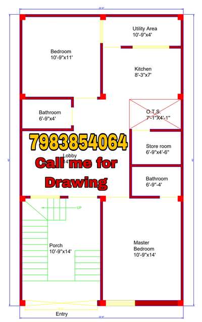 100 Square yard plot drawing, 2 bhk ground floor plan,  #2BHKHouse  #2BHKPlans  #groundfloorplan  #100gajbeautifulhouse  #drawings #houseplan