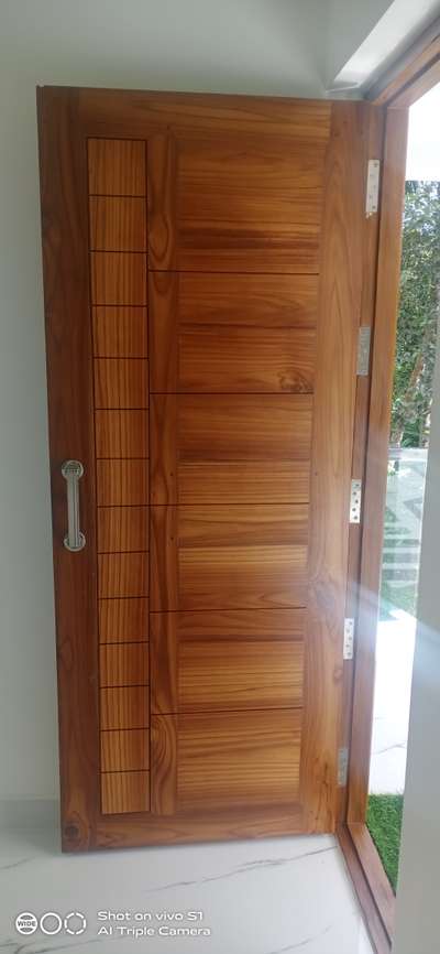 teak front single door 🚪