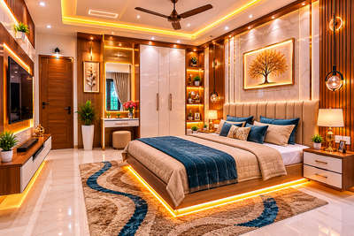 3ds max new interior design masterbed room luxury interior design vray lighting use