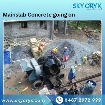 Mainslab concrete goin on... 

Client: Mrs. Ambili Ravi
Area: 2300sqft.

For more details
☎️ 0487 2972999
🌐 www.skyoryx.com

#skyoryx #builders #buildersinthrissur #house #plan #civil #construction #estimate #plan #elevationdesign #elevation #quality #reinforcedconcrete  #excavation #newhome