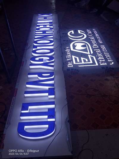 led Sinage Board manufacturing Chauhan print