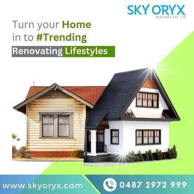 Are you looking for a home makeover?

We can change your existing home to a trending one. 

For more details
☎️ 0487 2972999
🌐 www.skyoryx.com

#skyoryx #builders #buildersinthrissur #house #plan #civil #construction #estimate #plan #elevationdesign #elevation #architecture #design #newhome #qualitybuilder #consultant #buildingconsultants