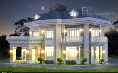 arc #architecturedesigns  #HouseRenovation  #exterior_Work  #luxury  #RoofingIdeas  #keralastyle