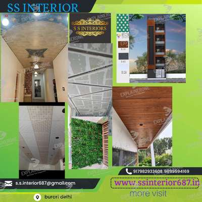 hi this **ss interior**
any req.hpl*acp*WPC loover*falls ceiling *carpenter work.*wallpaper*
call me..9899-5941-69