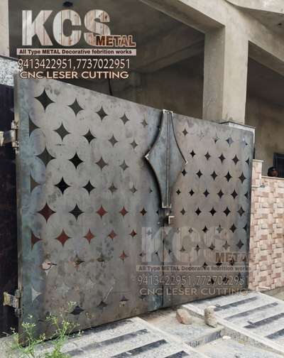 KCS metal 

main gate 
metal work
9413422951
7737022951
 #TATA_STEEL 
#iron 
 #cnc design 
 #cnclasercutting