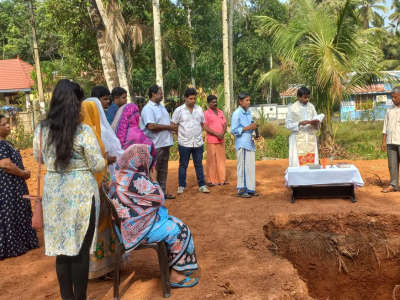 Stone laying ceremony of the 'Residential Project' at Bharanikkavu, Kattanam.
.
.
.
.
#aleenaarchitectsandengineers #houseconstruction #keralahomes #dreamhomeconstruction #modernhomes #contemporaryhomes #interiors #interiorspaces #houseconstruction #interiordesignersindia #nammdekeralam #interiordesignerskerala #interiordesignershyderabad #architectskerala #architectshyderabad #constructioncompanyinkerala  #buildersinkerala  #keralahouses #keralahomes #visakhapatnam #picoftheday #likeforlike #postoftheday #villas