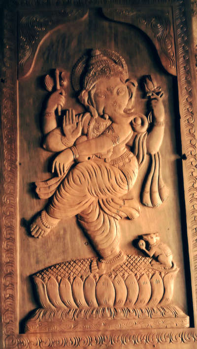 Ganesh wood
 #lordganesha  #woodart #Poojaroom #wooddoors #HomeDecor #interor #woodcarving