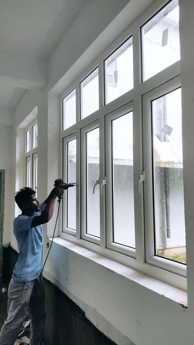 upvc Open window
 #upvcventilation 
 #upvcfabrication 
 #upvcwindows 
 #upvccasementwindow