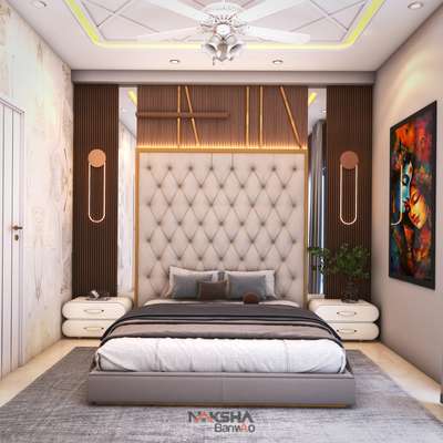 Bedroom interior design by Nakshabanwao ✨✨ 


 #MasterBedroom  #BedroomDesigns  #BedroomIdeas  #bedroominteriors  #InteriorDesigner  #nakshabanwao