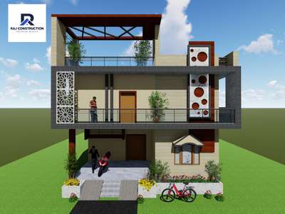 #front_elevation #rajconstruction