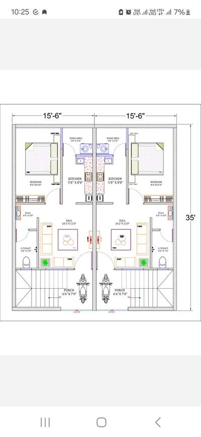 15.6 x35 2d house plan #FloorPlans # contact # elevation # 3d views