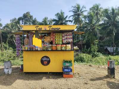 Size 8×4 FOOD COUNTER 
INCLUDING LABOUR AND METIRIOL EPOXY PRIMER WITH PAINTING