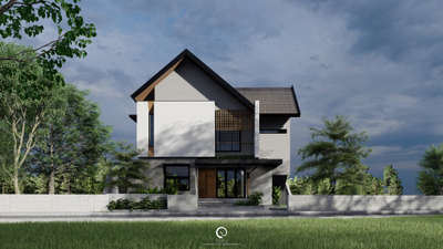 Proposed residence for Me.sukesh at Kadavathoor #architecture   #interiordesign  #mordenhome  #Landscape  #ContemporaryHouse  #indianarchitecture  #keralaarchitecture  #rendering  #designkerala  #archilovers  #kannurhomes  #architecturephotography  #archdaily  #customhomedesign  #HomeDecor  #luxuaryhomes   #villa  #vernaculararchitecture  #naturalmaterials  #keralahouse #mordernhouse #uniquehomes  #LandMark  #patio  #outdoorlounge  #outdoordining  #LandscapeDesign  #Hardscaping  #SlopingRoofHouse roof #FlatRoof #plants #minimalistdesign #facadedesign