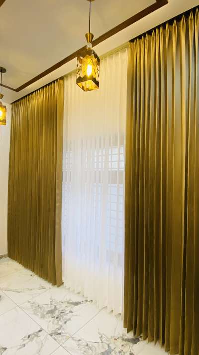 pleated long curtain 
 #Curtainrod  #curtains