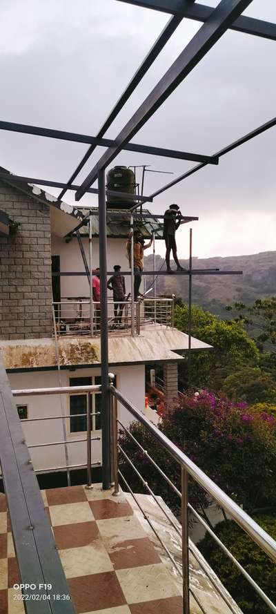 roof work at vagamon