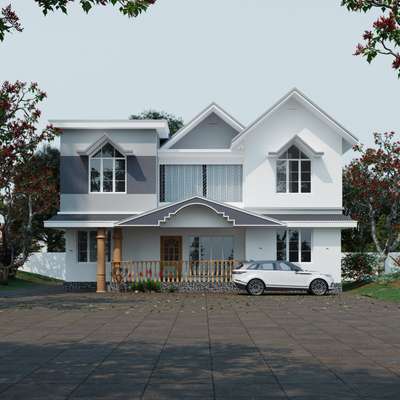 exterior elevation
Renovation design
.
#exteriordesigns #exterior_Work #ElevationHome #exterior_ #Architect #architecturedesigns #Architectural&Interior #architectureldesigns #KeralaStyleHouse #keralaart #kochi  #3d #3DPlans #3dhouse #render3d3d