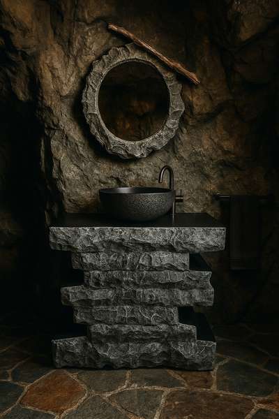 mother nature  inspired MINE  wash basin from verron India #suryaverron #interior #bathroomdecor #verron #italianmarble #handmadebasin  #interior #interiordesign #interiordesigner #home #homedecor #homedecoration #homemade #homeinteriors #bathroom #basin #style #washroom