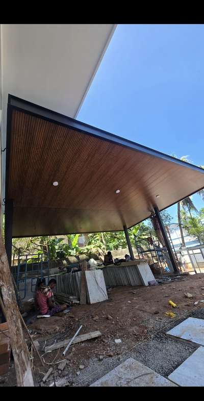 We will be doing all kinds of metal car porches. #fabrication_work  #MetalSheetRoofing  #MetalCeiling  #architecturedesigns  #StructureEngineer  #FABRICATION&WELDING