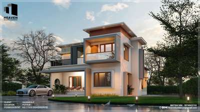 #moderndesign #exterior_Work #ContemporaryHouse