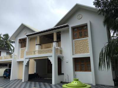 villa front elevation