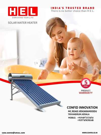 Adopt an Energy Efficient Lifestyle #solarwaterheater #solarenergy #solarpower #costeffective #offerprice #special_offer