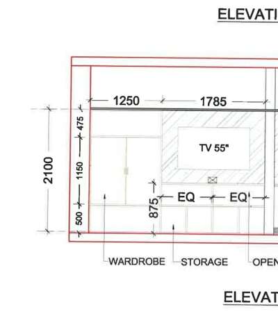 ModularTV panel in 18mm HDHMR board