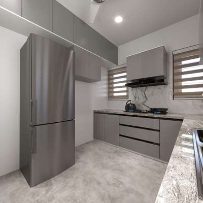 A minimalistic kitchen interior executed for a project in Thrissur, designed with a complete grey-toned palette as per the client’s requirement. Every element—from finishes to detailing—was curated to maintain a calm, contemporary aesthetic.

This project was completed at ₹1,650 per sq.ft, without compromising on quality or execution standards.

At Nebayoth Interiors, we follow strict standard benchmarks, precise workmanship, and timely delivery as per the mutually agreed schedule.

Contact us for interior design and execution tailored to your vision.