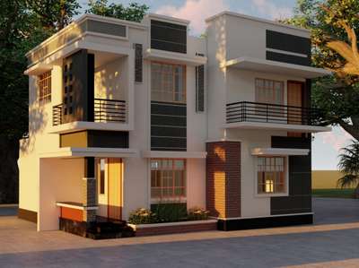 Two storey villa @ Ayyanthol , trissur