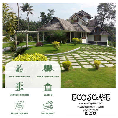 #landscapearchitecture #landscapecalicut #3d_landscape #landscapework #gardenworks #gardendesign