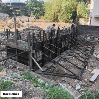 RCC Retaining Wall 
 #rccwall