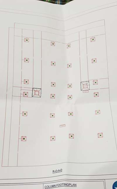 column footing plan