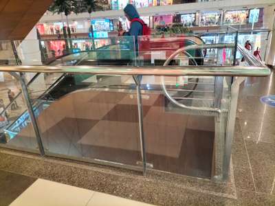 #Steel Railing In Makes In Gaur City Mall (Greater Noida)
